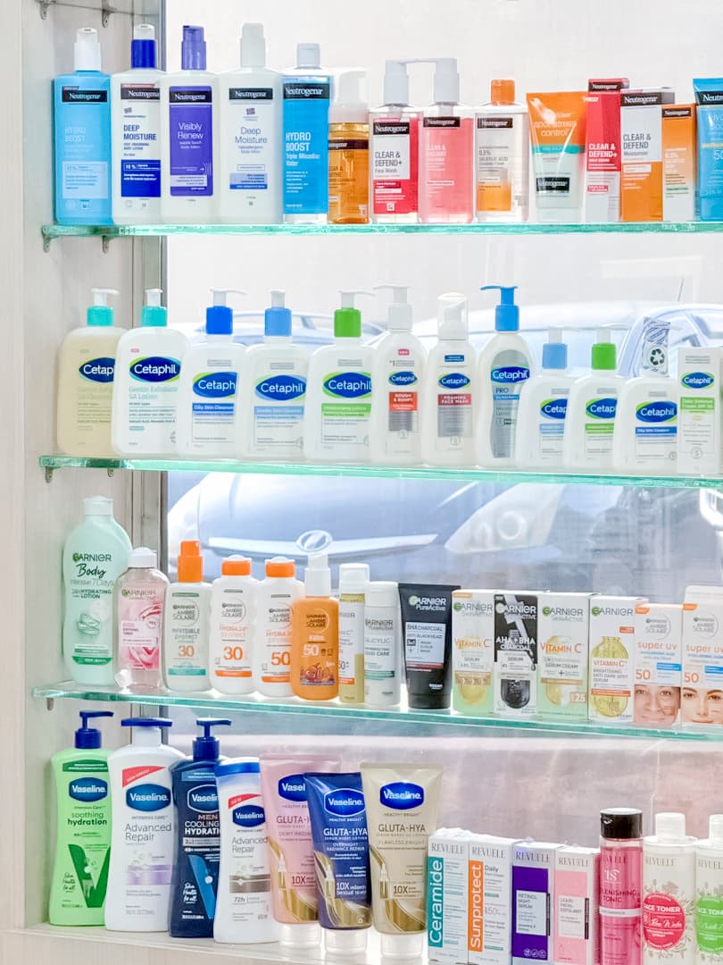 Skincare collection overview